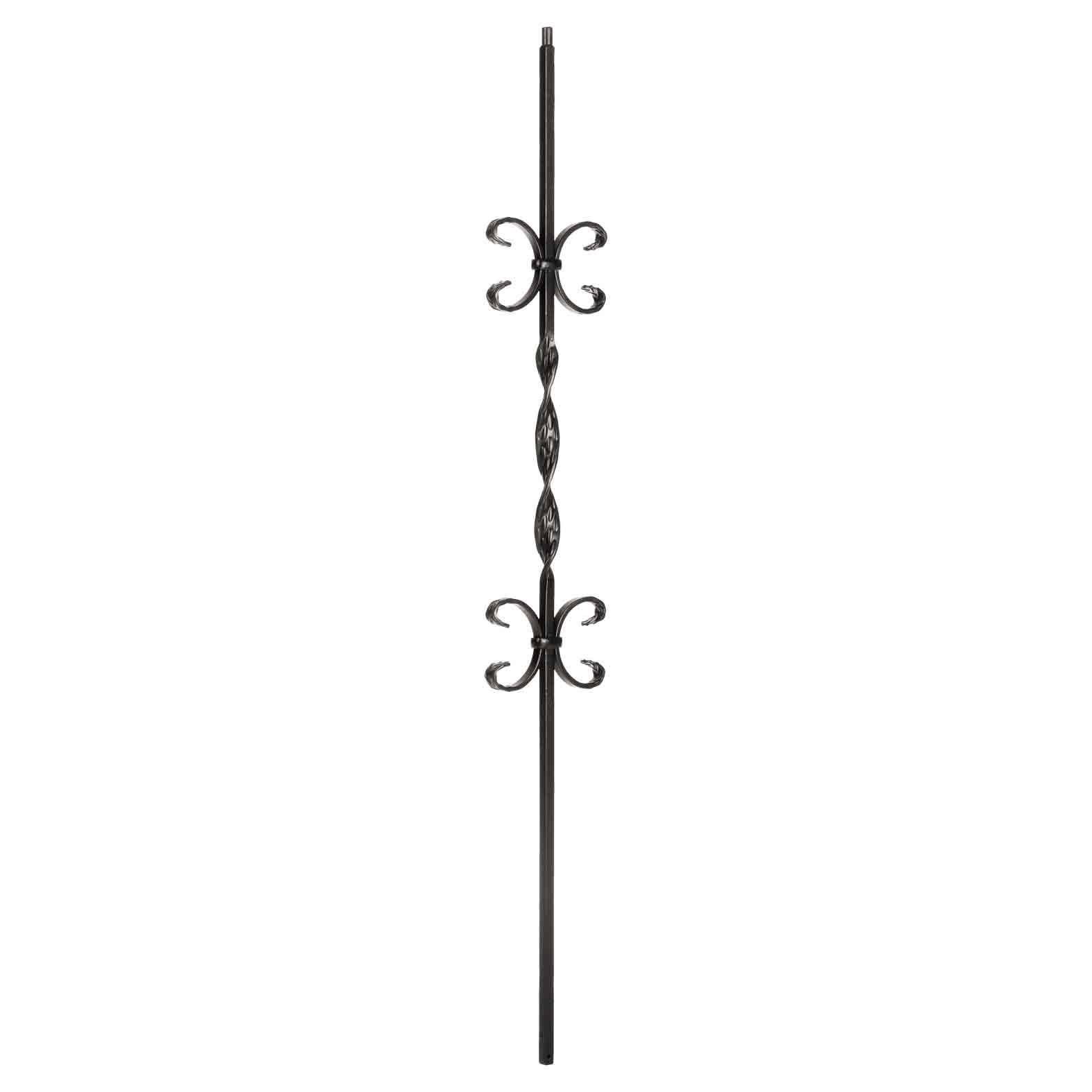 li-20044 single ribbon double butterfly baluster