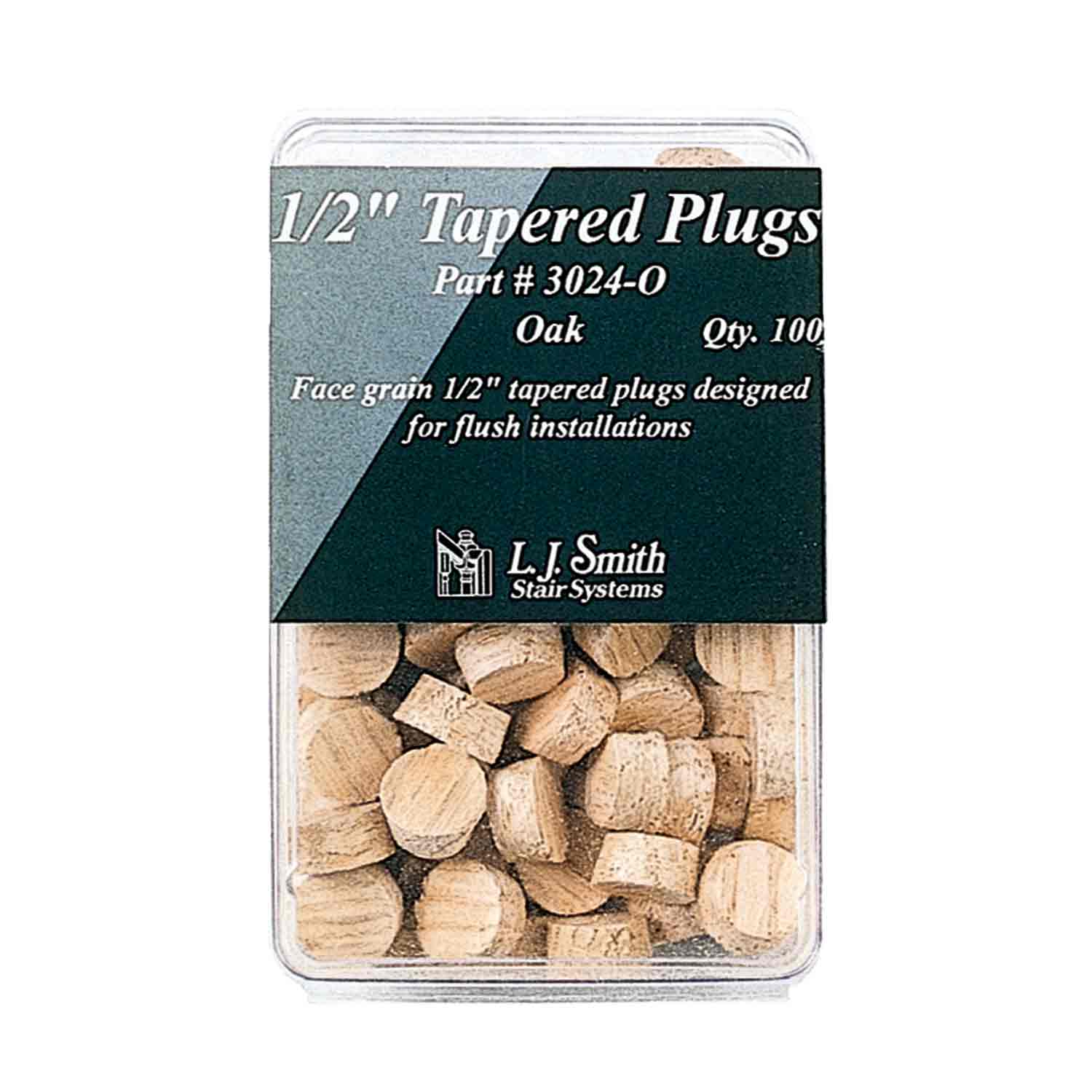 lj-3024 1/2" tapered plugs