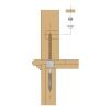 LJ-3070 - Threadlock Newel Post Fastener