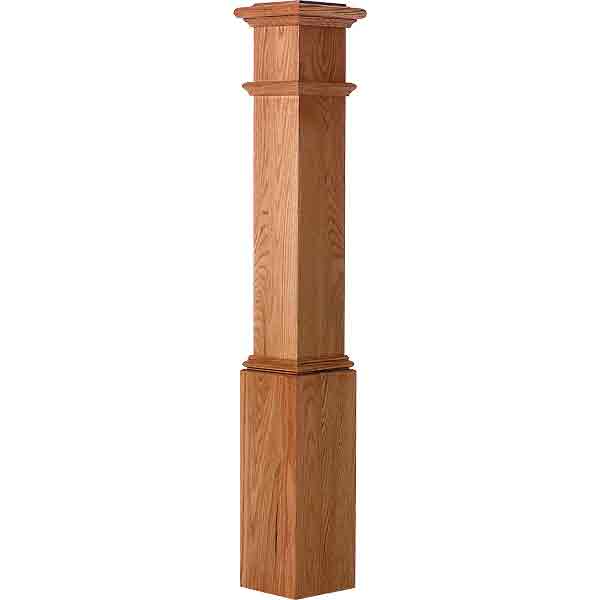 lj-4092 plain panel box newel