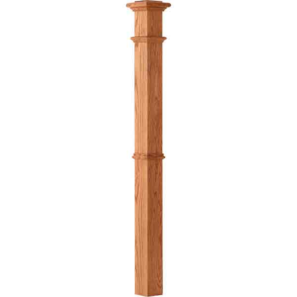 lj-4392 plain panel box newel