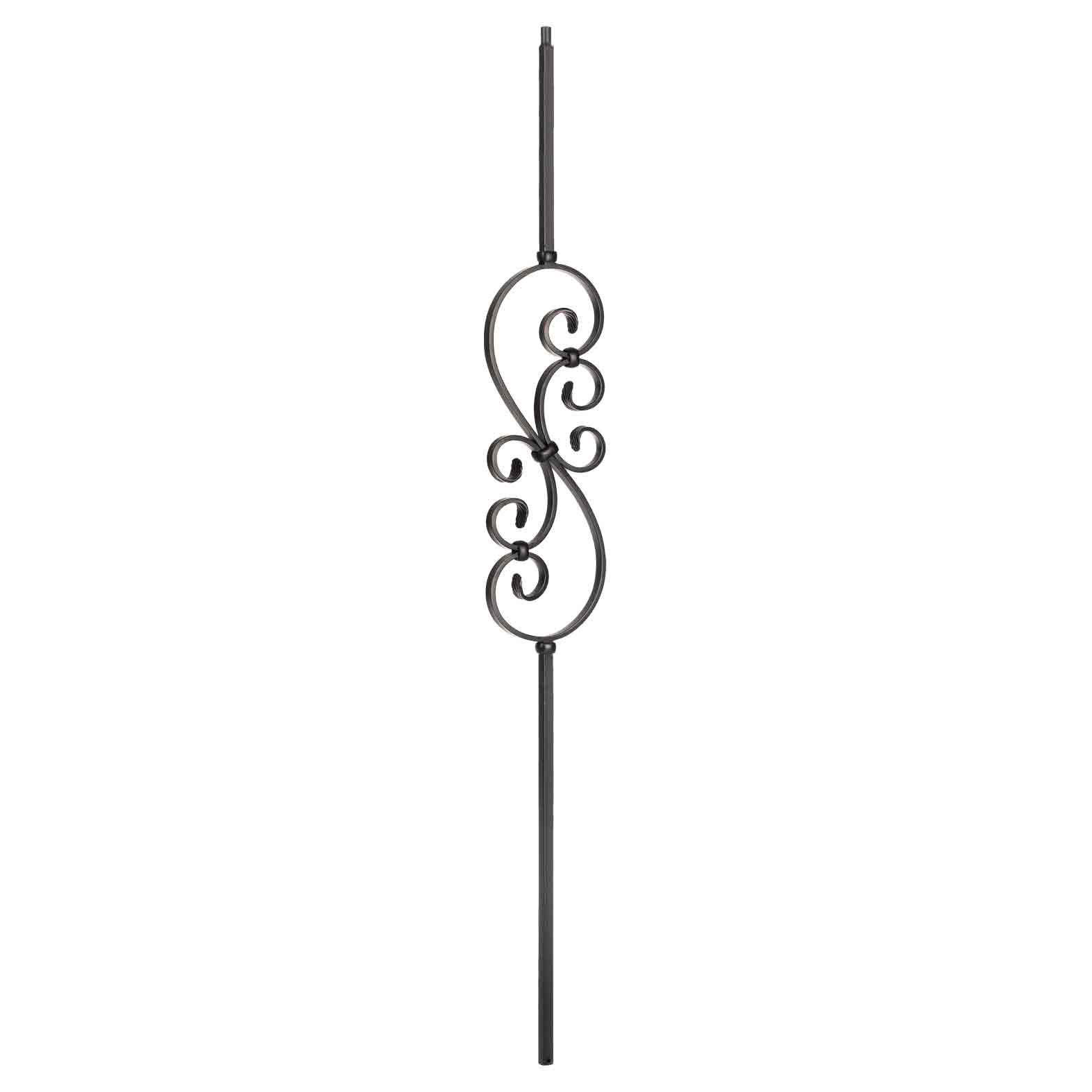 lih-50144 small scroll baluster