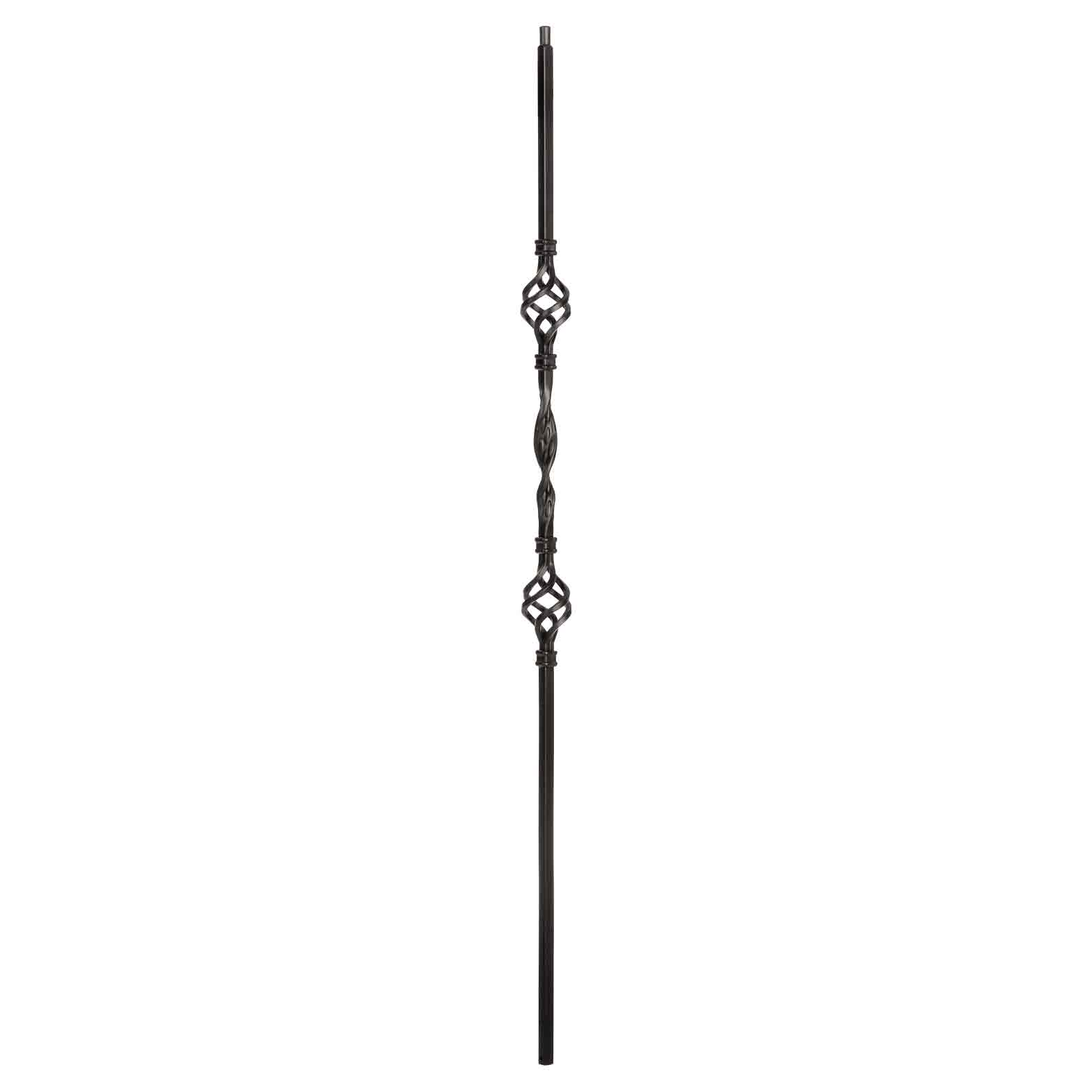 li-8544 single ribbon double basket baluster