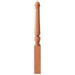 3010 Pin Top Fluted 3 1/2" Newel