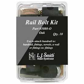 LJ-3080 rail bolt kit 10 pk