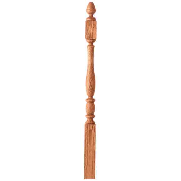 lj-3240 Plain Acorn Top 3" Newel Post