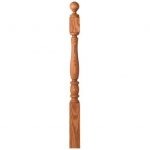 3340 Plain Ball Top 3 1/2" Newel