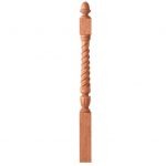 3040 Twisted Victorian 3 1/2" Newel