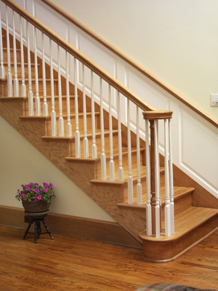 6010 Handrail Wood Stair Hand Railing LJ6010 Profile