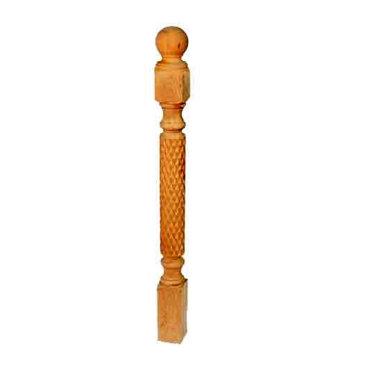 small tortoise shell newel post