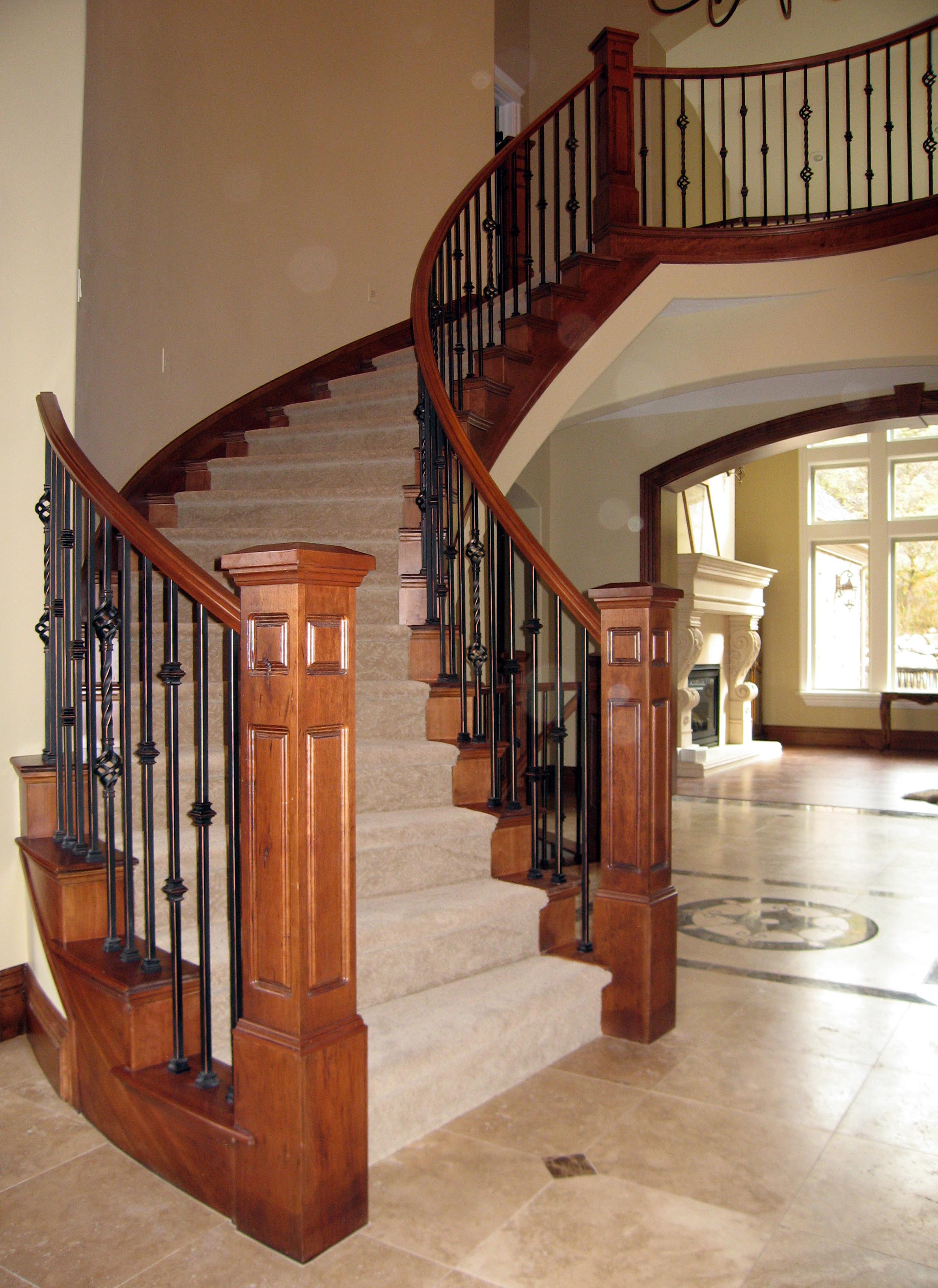 Best 60+ Modern Staircase Wood Railing Design Photos And Ideas - Dwell