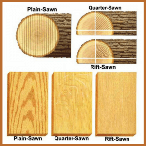 sawn white oak