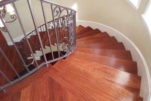 Santos Mahogany Stairs