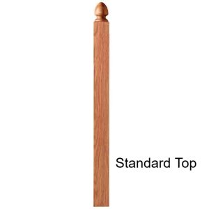 lj-4004 Standard Top 3 1/2" Craftsman Newel