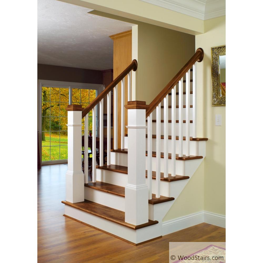4Js Newel Post Fastener 3 1/4 Hemlock Colonial Molding