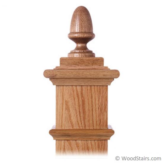 9003 Acorn Finial Wood Stairs Newel Accessories 9003 LJ Finial